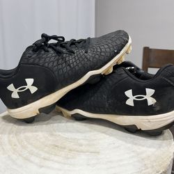 Under Armour Women's Glyde 2.0 RM Softball Cleats Black White Size 8 (contact info removed)-001
