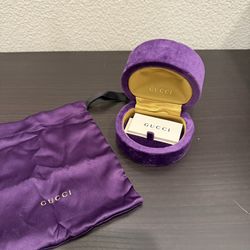 Gucci Velvet Fine Jewelry Box