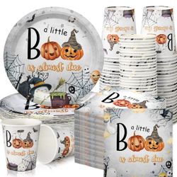 Halloween Baby Shower Party Set