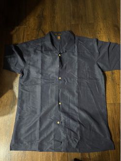 Cubavera Short-Sleeve Embroidered Guayabera Shirt
