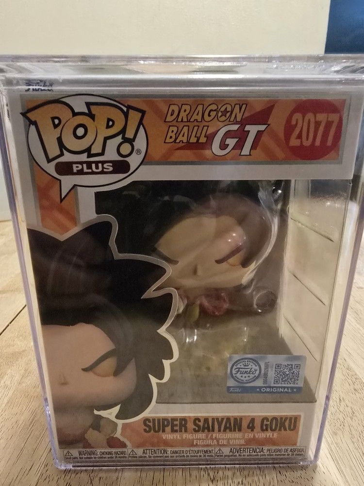 Funko Pop Dragon Ball GT # 2077 Ss4 Goku With Dragon Fist