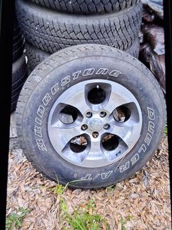 Bridgestone dueler jeep tires