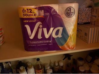 Viva Signature Cloth paper towels 6 double rolls