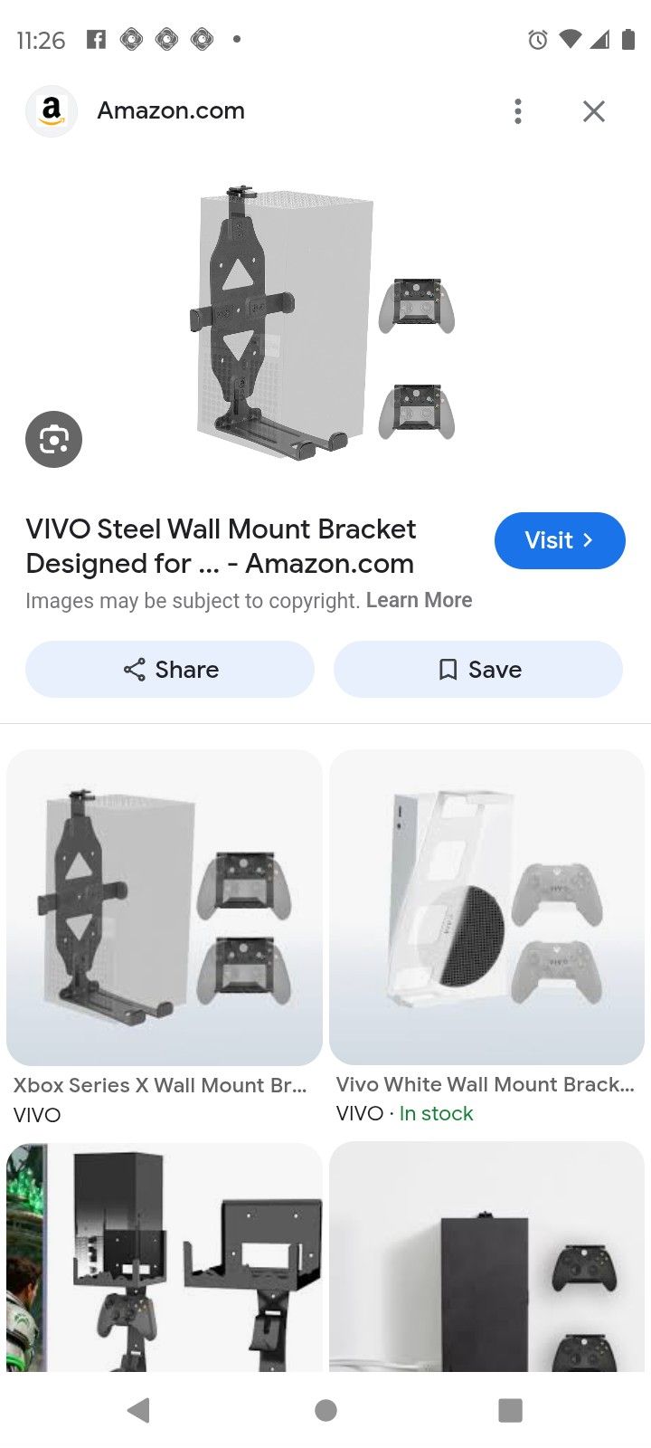 Wall Mount For Xbox Series X