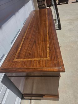 Vintage wood cabinet