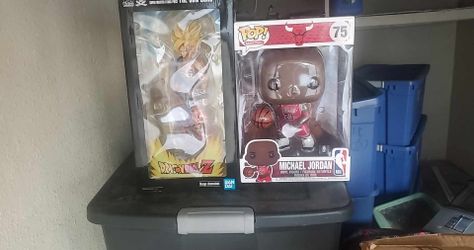 Horror Characters Goku Statue Micheal Jordan Pop Funko