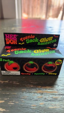 Needoh 3pk Jack Glow lanterns