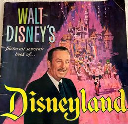 Walt Disney's Disneyland Pictorial Souvenir Book