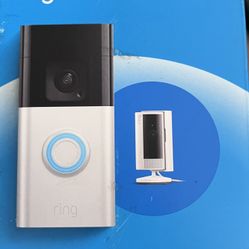 RING DOORBELL AND INDOOR CAM PLUS