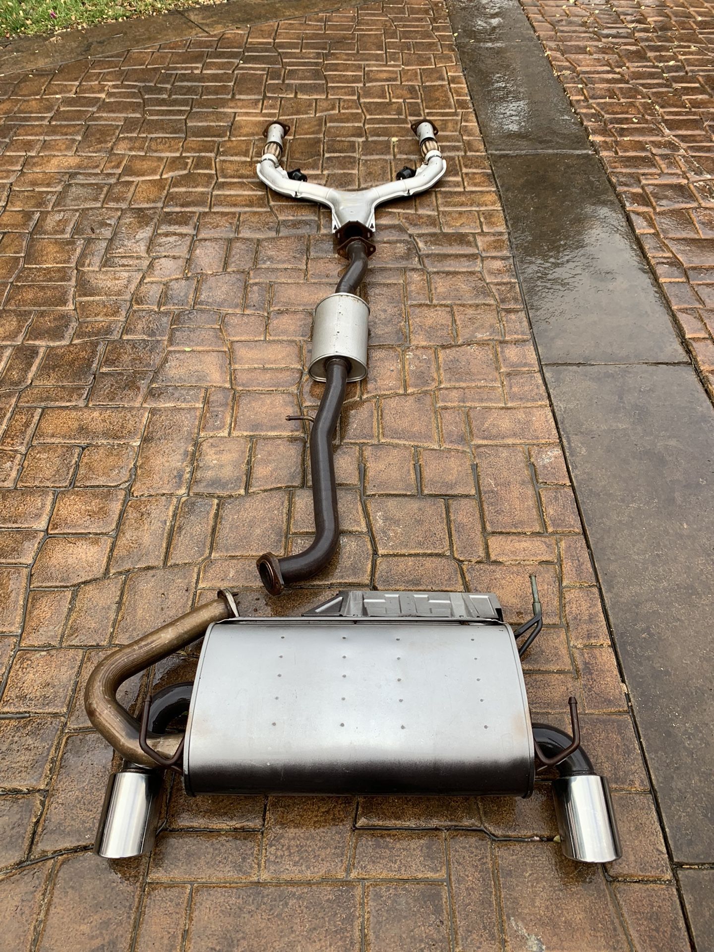 350z Stock Exhaust