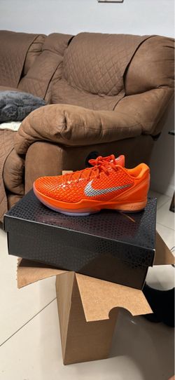 Nike Kobe 6 Orange Basketball Sneakers