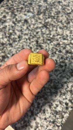 24kt gold ring