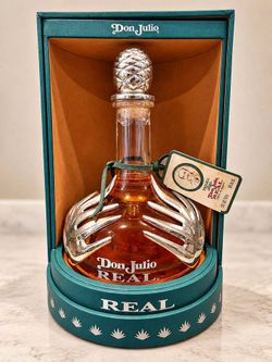 Don Julio Real Decorative Collectible Bottle $725