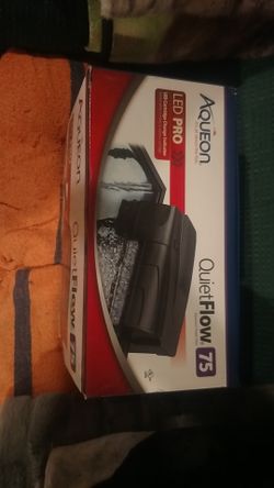 Aqueon filter QuietFLOW 75