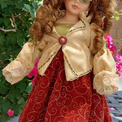 Collectors Choice Porcelain Handcrafted Doll