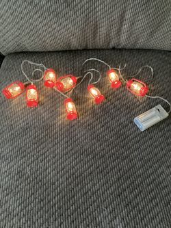 String of Light Up Lanterns