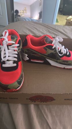 Nike Air Max 90 Camo Infrared Sneakers