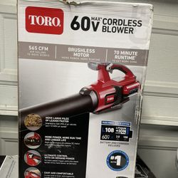 Toro 60v Cordless Blower 