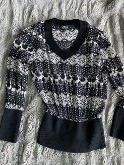 Used D&G women blouse size S USA 4