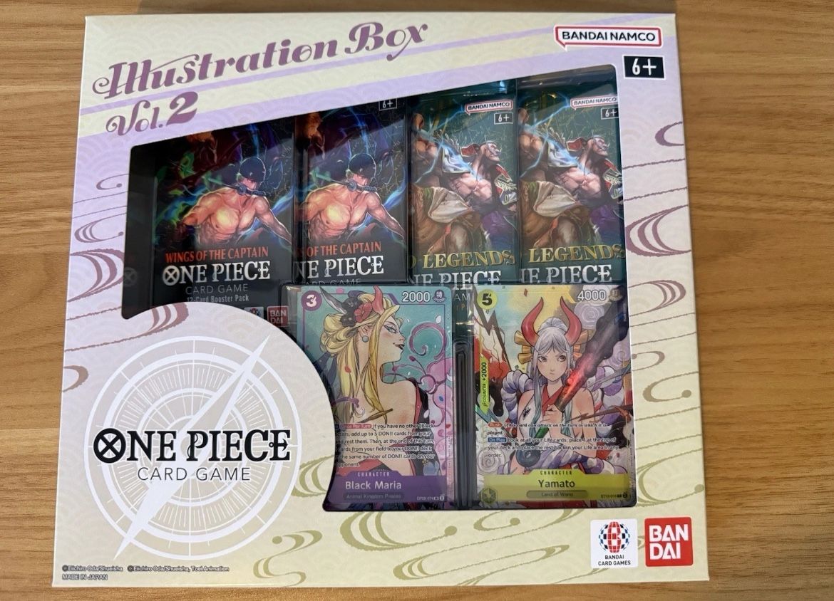 One Piece Card Game Illustration Box Volume 2 – Factory Sealed