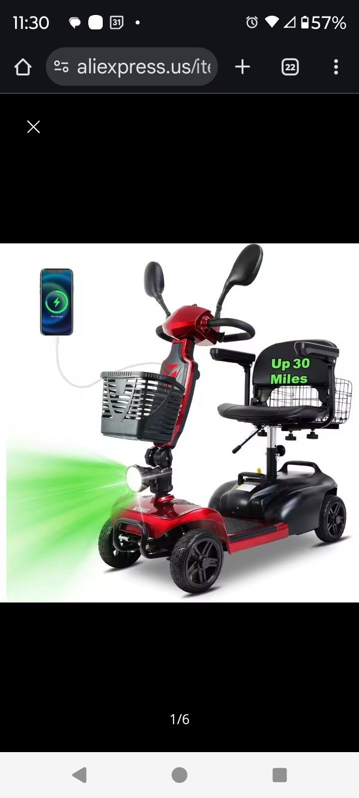 Electric Scooter And Tricycle 