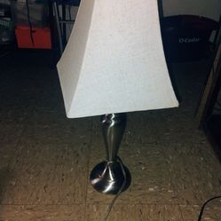 24". H chrome table lamp pickup only cash