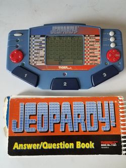 Jeopardy electronic game by Tiger vintage