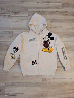 Disney Mickey Mouse Zip-Up Hoodie Women's Size XL