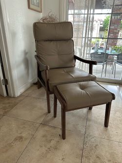Chair with foot rest