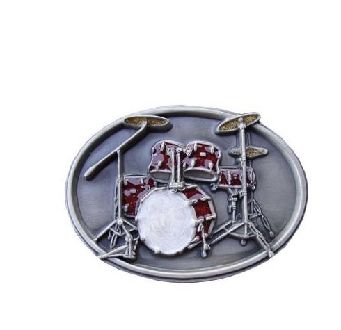 New Drum Set Belt Buckle