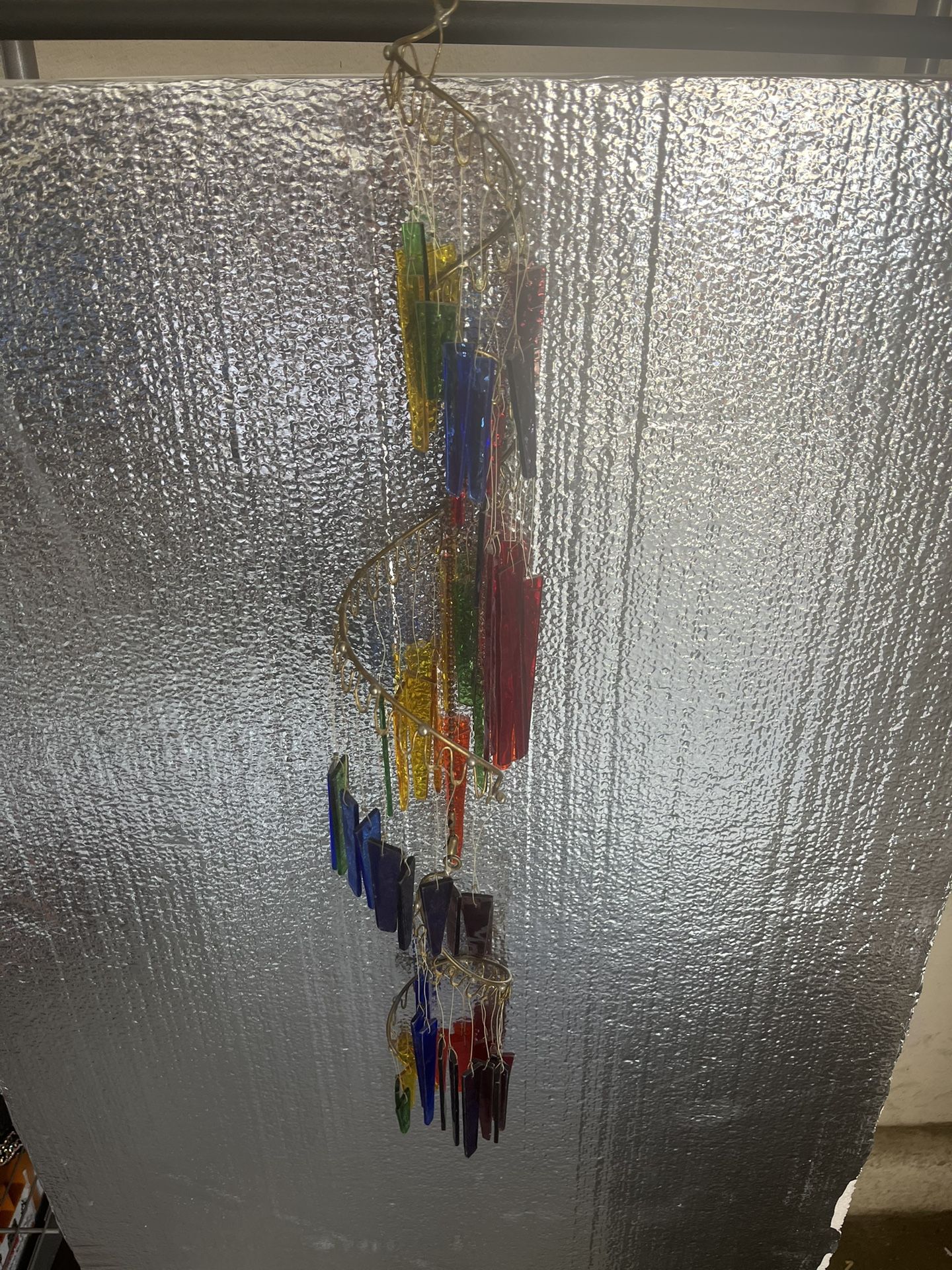 glass wind chime