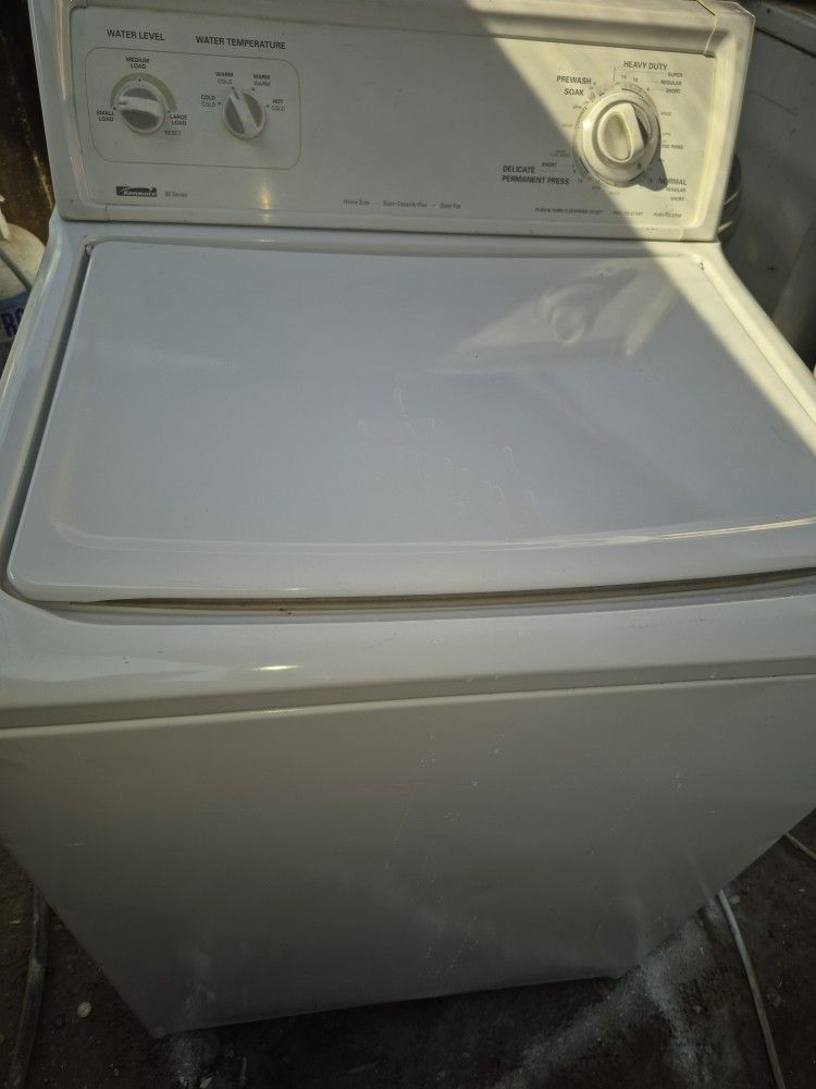 Kenmore Washer Super Capacity And Heavy Duty Works Good