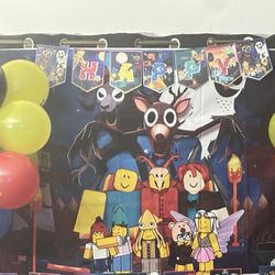 99 Nights In The Forest Birthday Decorations 