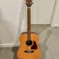 Ibanez Artwood Acoustic Guitar w/ guitar Stand