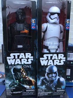 Star Wars action figures both for $25