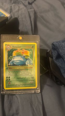 First edition holographic venusaur
