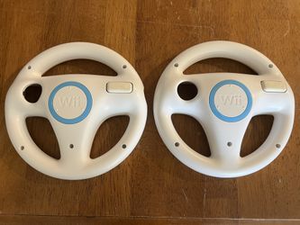 2 Wii Steering Wheels
