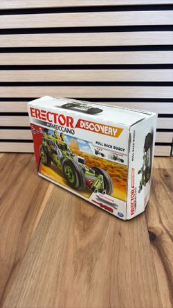 Erector Discovery by Meccano Pull Back Buggy 3-in-1 Building Kit New Sealed