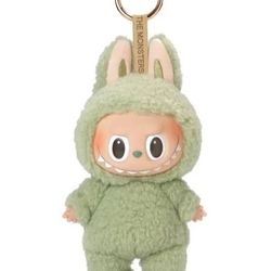 Authentic Unopened Macaroon Labubu - Green Grape