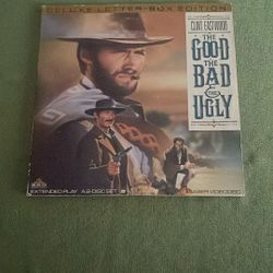 The Good The Bad And The Ugly Laserdisc Letter-Box Edition