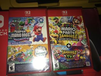 Super Mario wonder & Mario Party Jamboree