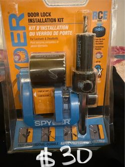 Spyder Door Lock Installation Kit