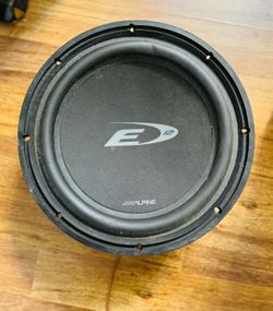 Alpine SWE-1243 12” Subwoofer