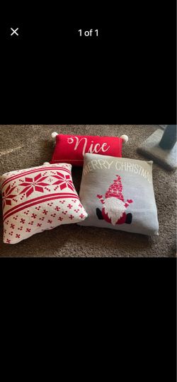 Like new Christmas pillows