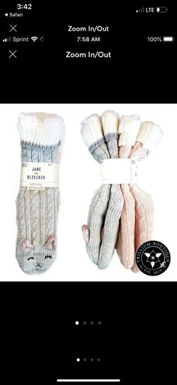 Jane and bleecker socks!