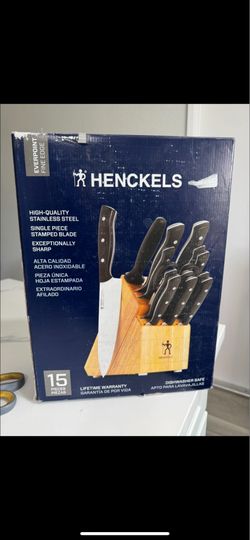 Henckels Statement 15-pc Knife Block Set  JAHENCKELS  Actual Color: Natural Black Natural