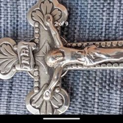 Silver Rosary From The Vatican