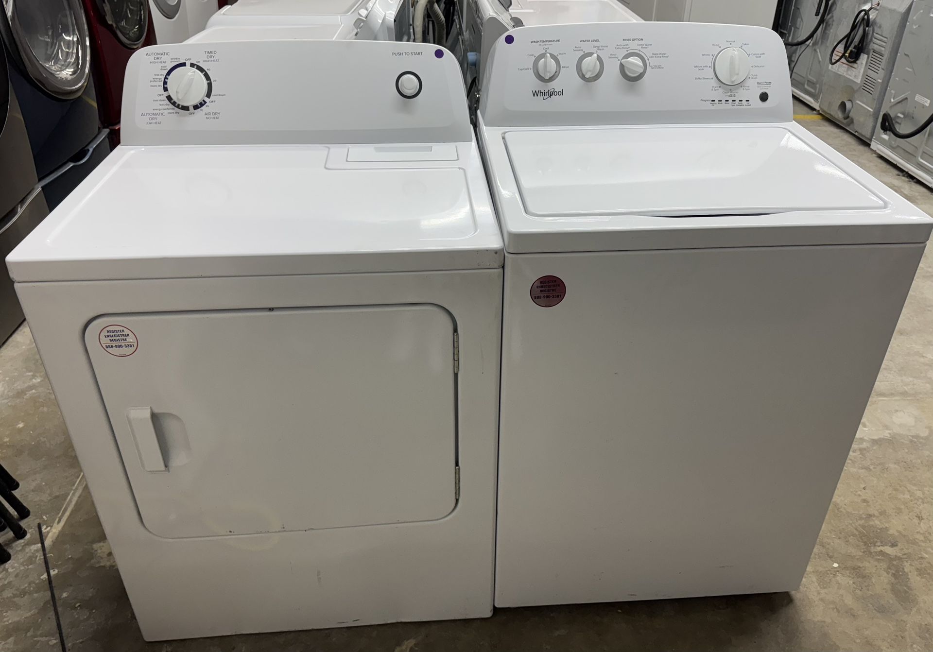 🔴Whirlpool Washer And Dryer Set