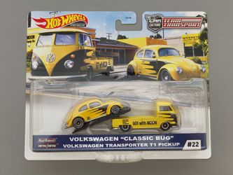 Hotwheels Team Transport Volkswagen Bug Mooneyes