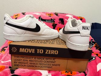 Nike Court Vision Low Black & White Menโs 11 โ Worn Twice โ Box Included